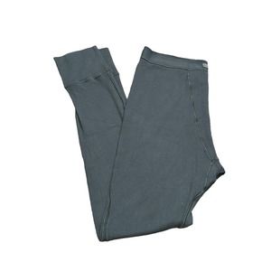 Skims Women's Size 2X Cotton Rib Leggings Dark Gray Loungewear